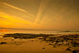 Embleton sunrise towards Dunstanburgh Castle