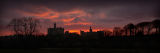 Sunrise at Warkworth Castle