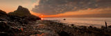 Sunrise at Lindisfarne Castle