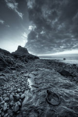 Sunrise at Lindisfarne Castle