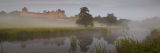 Alnwick Castle in Dawn Mist