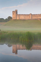 Alnwick Castle reflections