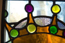 Detail from stained glass window