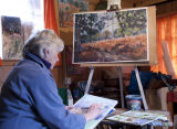 Kate at work