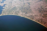 Bournemouth bay from above