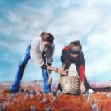 Saffron Pickers No.2