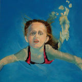 Isobel in the Pool