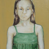 Girl in Green Dress