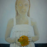Girl Holding Orange No.1