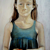 Girl holding Orange No.2