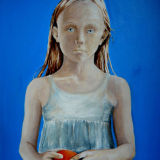Girl Holding Orange No.4