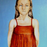 Girl in Orange Dress No.2