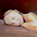 Girl at Table